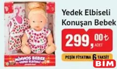 YEDEK ELBİSELİ KONUŞAN BEBEK